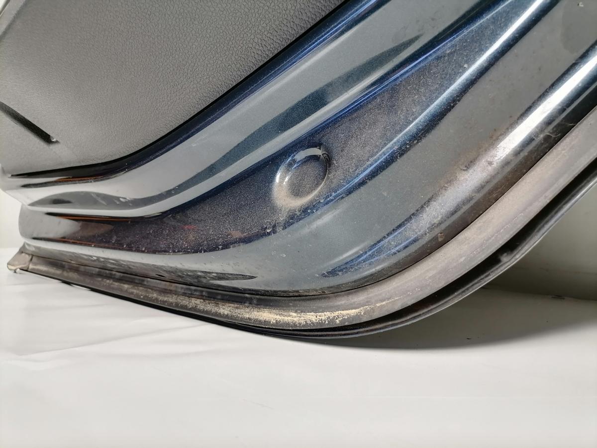 VW Golf 6 original T&uuml;r hinten rechts LC5F Bluegraphit Flie&szlig;heck Rohbau Bj.2012